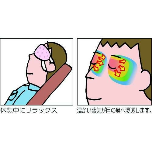 Kao めぐりズム蒸気でホットアイマスク ラベンダー12枚