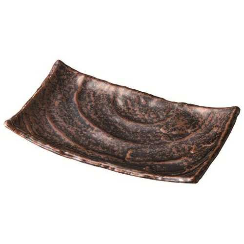 987-2201 窯変天目 23cm焼物皿