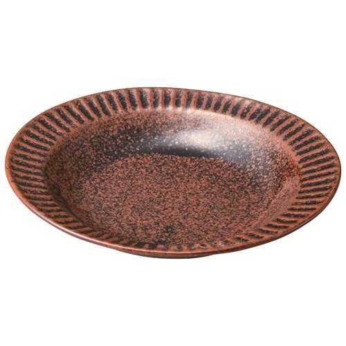 987-2207 窯変天目 22.5cm楕円皿