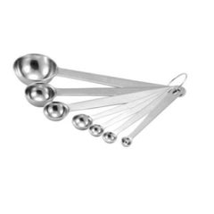 18-8 極厚 計量スプーン 7本組