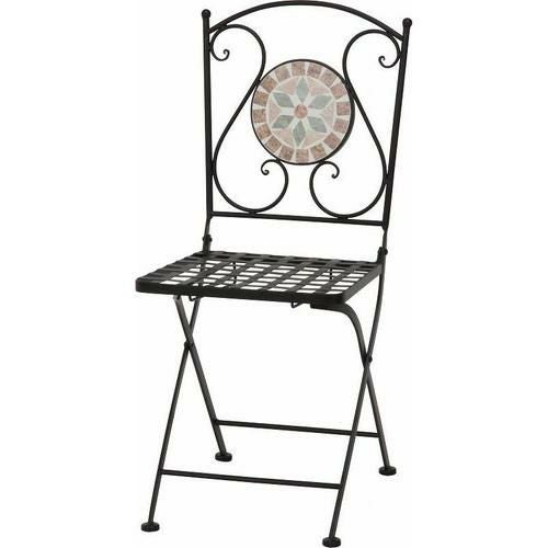 業務用椅子 モザイクチェアー 花柄 US142096 US142096 2個入