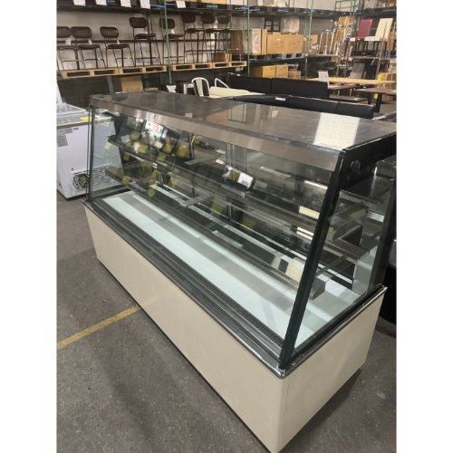 サンデン 冷蔵ショーケース 対面タイプ TSA-180XC 幅1800×奥行652×高さ