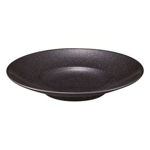 GY077 黒御影 22cm丼受皿