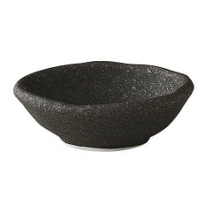 炭化黒 パレット楕円小付