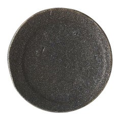 炭化黒 12月光丸皿/業務用/新品