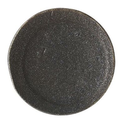 炭化黒 12月光丸皿/業務用/新品