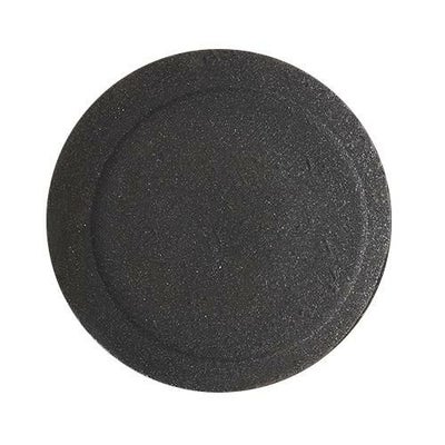 炭化黒 20月光丸皿/業務用/新品