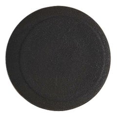 炭化黒 24月光丸皿/業務用/新品