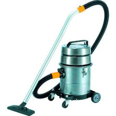 スイデン 乾湿両用型掃除機 ステンレスボディ 10Lタンク 100V