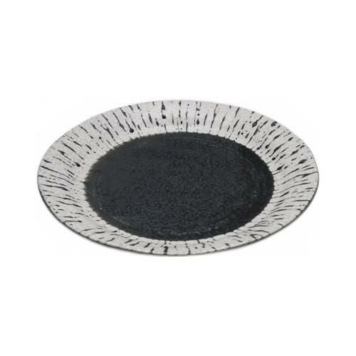 【飲食店定番】黒潮 50皿 φ16.6×φ16.6×2(cm) 10入