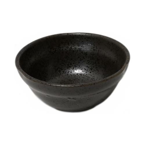 ACHOooo＊服/雑貨/食器＊様ブラック一枚 飲食店定番】黒水晶 六兵衛3.0小鉢 φ9.3×φ9.3×4.4(cm) 10入/業務用