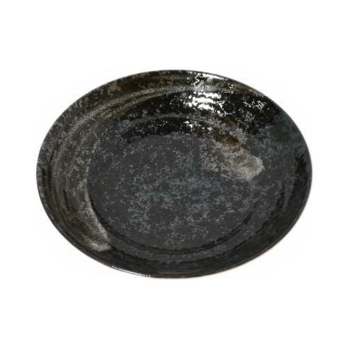 【飲食店定番】荒刷毛 7.5ミツワ麺皿 φ23×φ23×5(cm)