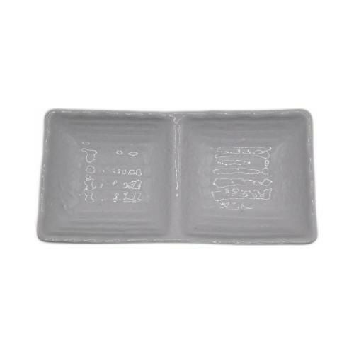 【飲食店定番】TB 二品皿 白 17.7×8.7×3.4(cm)/6入り