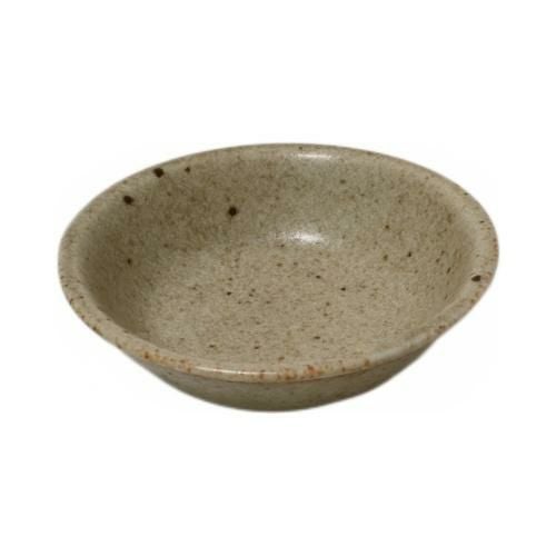 【飲食店定番】灰釉ベージュ 石垣千代久（9cm）20入