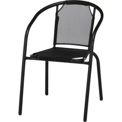 業務用椅子 スタッキングチェアBK FBC-01(33903) WMTC-026 2個入