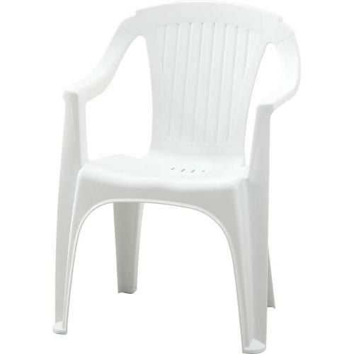 業務用椅子 PCチェアー ベローナ ホワイト(33319) VERONA 4個入