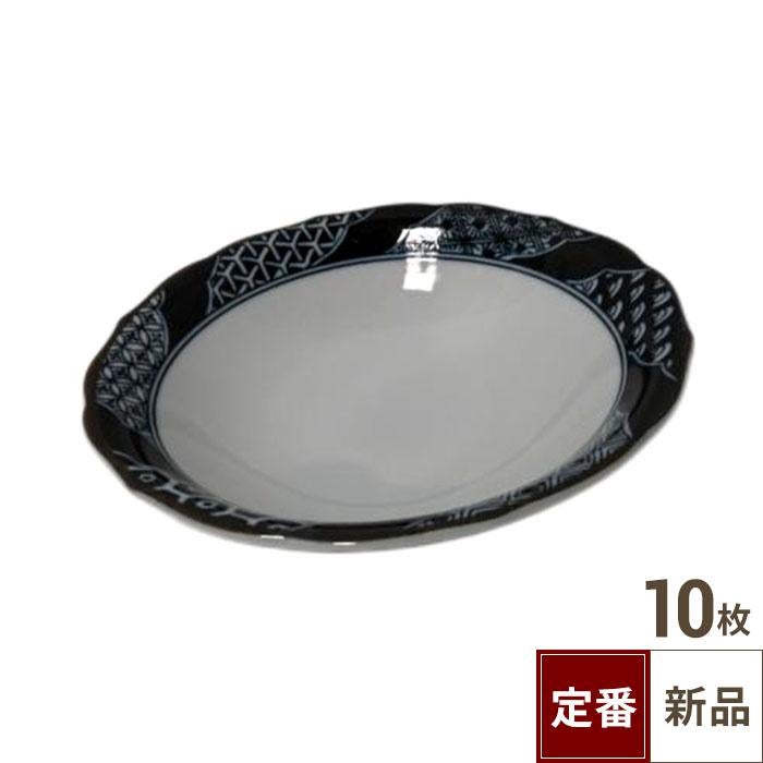 【飲食店定番】渕祥瑞5.0浅鉢（16.4cm）10入