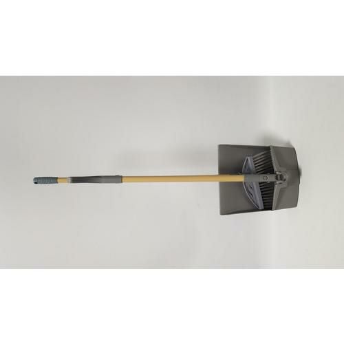 TRUSCO 多機能ほうきチリトリセット グレー