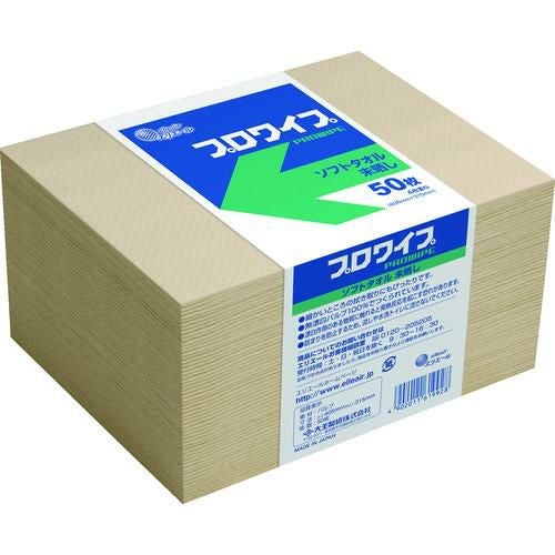 エリエール プロワイプソフトタオル未晒帯どめ50枚