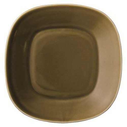 876-2202 ホリデイ Holiday 14.5cm皿 オリーブ