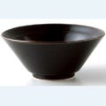 ☆柚子黒天目 ４．８ライス碗