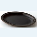 ☆柚子黒天目 ８”プラター
