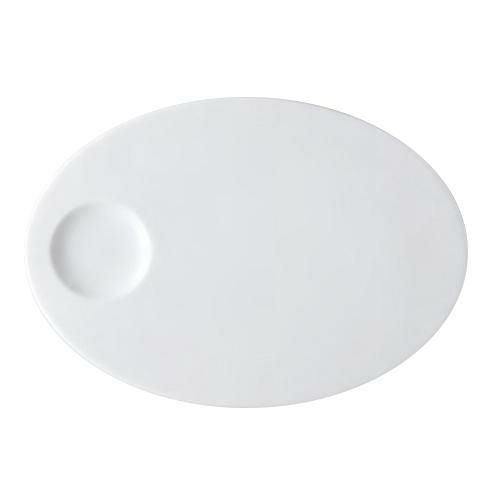 イノセンス 23cm楕円ディンプルプレート