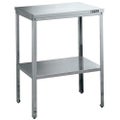 ステンレス小型作業台 SK4-600/外寸：幅600×奥行450×高さ800mm