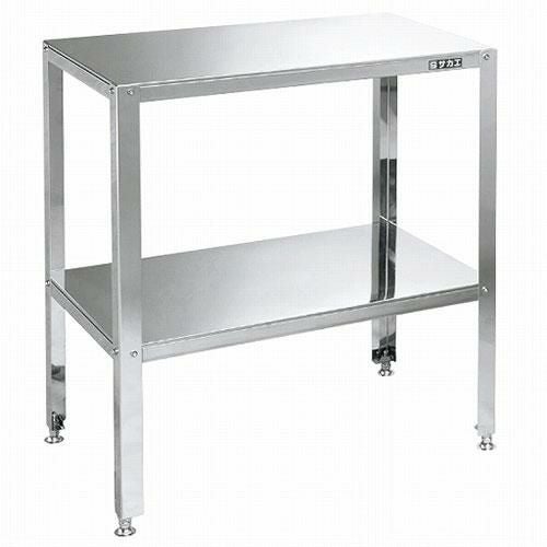 ステンレス小型作業台 STK4-074/外寸：幅750×奥行450×高さ800mm