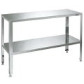 ステンレス小型作業台 STK4-124/外寸：幅1200×奥行450×高さ800mm