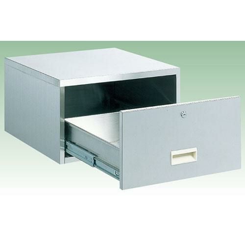 ステンレス薬品保管庫 オプション セキュリティボックス SU-110BP 幅510×奥行500×高さ300mm/