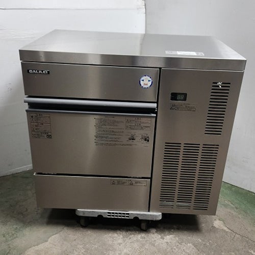 業界最長1年保証】【中古】製氷機 65kgキューブタイプ フクシマ