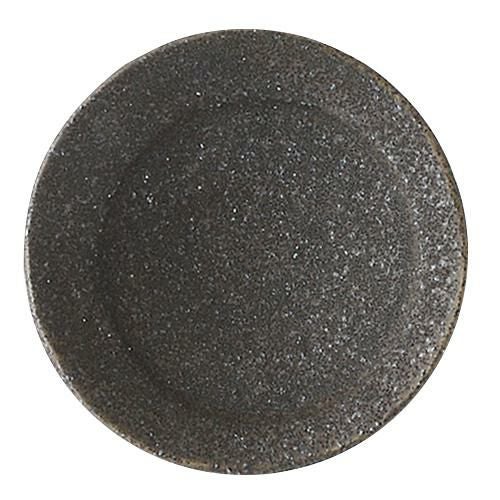 炭化黒 9月光丸皿