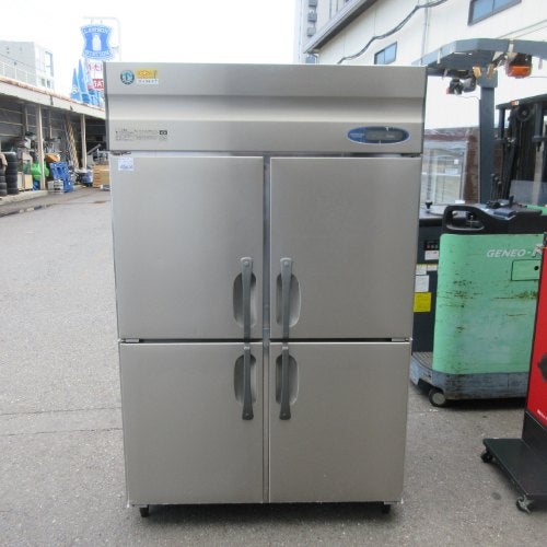 中古】4ドア冷凍庫 ホシザキ HF-120Z3 幅1200×奥行800×高さ1900 【運送