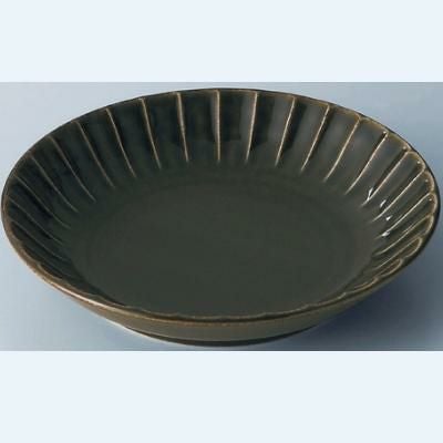 ☆オリーブグリーン 23パスタ皿