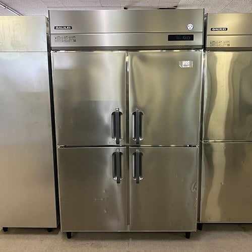 中古】4ドア冷凍庫 ホシザキ HF-120Z3 幅1200×奥行800×高さ1900 【運送