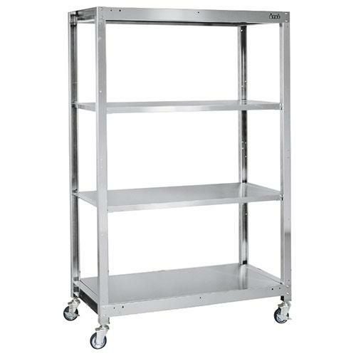 ステンレスラック(移動式) SLN-1234RSU4 幅1200×奥行615×高さ1314mm/