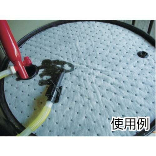 JOHNAN 油吸収材 ドラム缶用マット （25枚入）