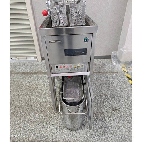 業界最長1年保証】【中古】電気フライヤー ホシザキ FL-15B-H850 幅350