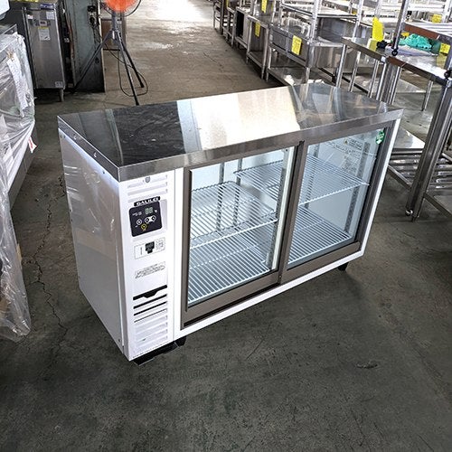 業界最長1年保証】【中古】小型冷蔵ショーケース ノンフロン スライド