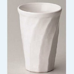 ☆粉引ねじりカップ