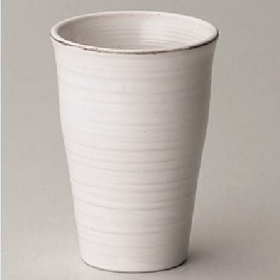 ☆粉引ロクロ目カップ