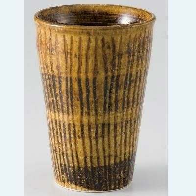 ☆飴斑点釘彫カップ