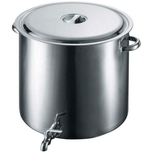 EBM 18-8 蛇口付 スープ寸胴鍋 51cm