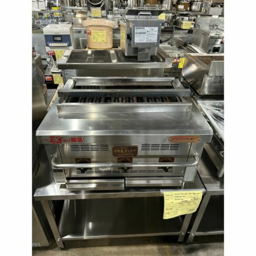 業務用/新品】【倖生工業】倖生炭グリラー 燻シリーズ KA-115G 幅1140