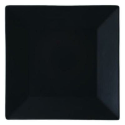 ユースフル 20.4オーインスクエアプレート 黒/業務用/新品