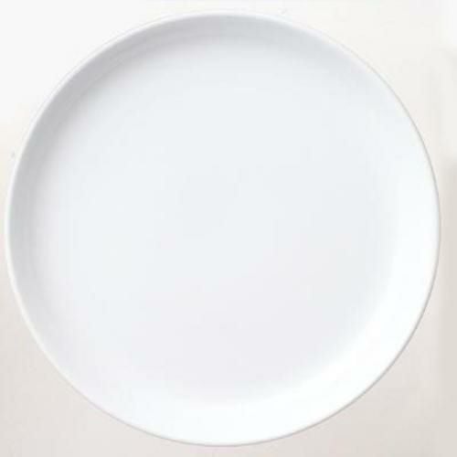 17400004 麗白 23cm丸皿