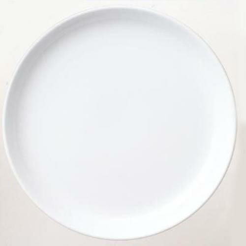 17400005 麗白 21cm丸皿