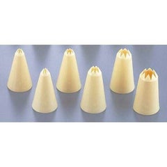 TH PP 星口金 8切 6pcsセット 32537