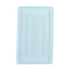 積層式調理用 目盛り入りまな板 長方形 S ブルー